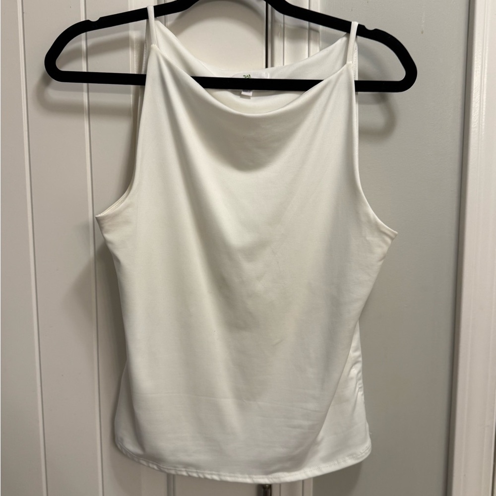 Elegant White Women's Top
